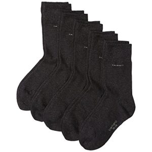 Camano-Socken Camano Herren 3642 Ca-Soft 5 Paar Socken, Grau