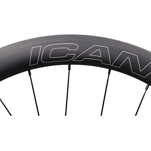 Carbon-Laufradsatz ICAN Carbon Road Fahrrad Laufradsatz 50mm