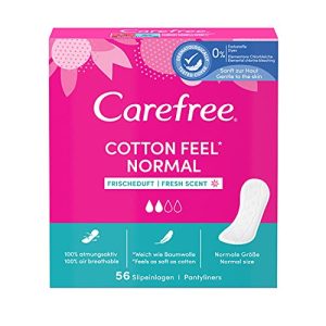 Carefree-Slipeinlagen Carefree Cotton Frischeduft, 56 Einlagen