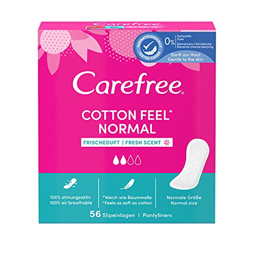 Die beste carefree slipeinlagen carefree cotton frischeduft 56 einlagen Bestsleller kaufen