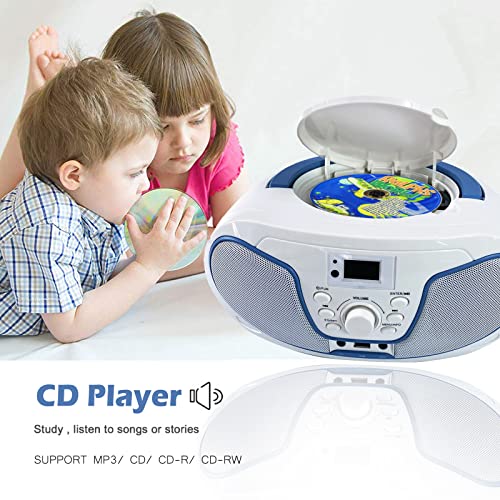 CD-Player mit Fernbedienung LONPOO DAB+ Radio, tragbar