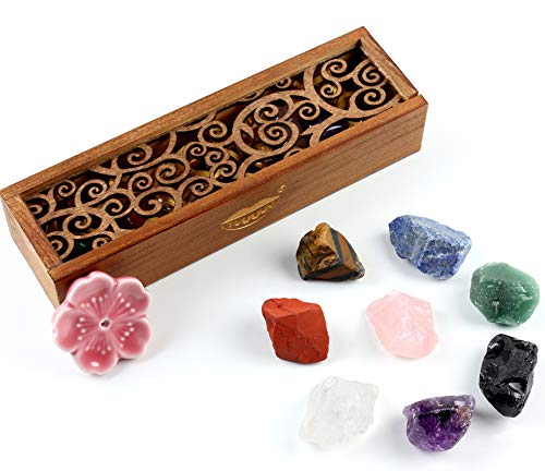Die beste chakra steine vuuuuv chakra stein set reiki heilkristalle Bestsleller kaufen
