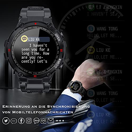 China-Smartwatch ANSUNG Smartwatch mit Telefonfunktion
