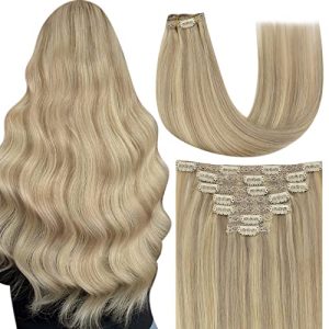 Clip-in-Extensions YoungSee Voller Kopf Clip 7pcs 120g 50cm