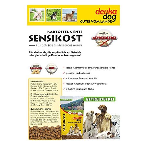 Deuka-Hundefutter GS Futtermittel Sensikost 2 x 15 kg getreidefrei
