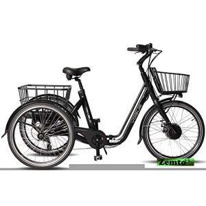 Dreirad für Erwachsene Zemto Elektro Dreirad Tri-Velo Faltbar