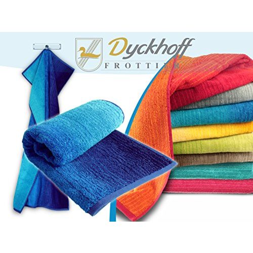 Dyckhoff-Handtücher Dyckhoff Colori Frottierserie Bio-Baumwolle