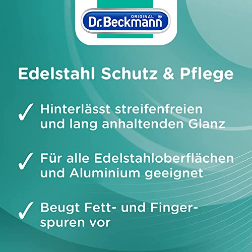 Edelstahl-Versiegelung Dr. Beckmann Edelstahl Schutz und Pflege