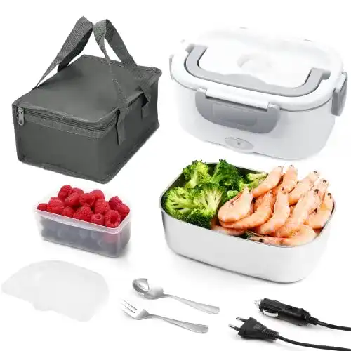 Elektrische Lunchbox Fede 3 in 1 12V 24V 220V, 1.5L 40W