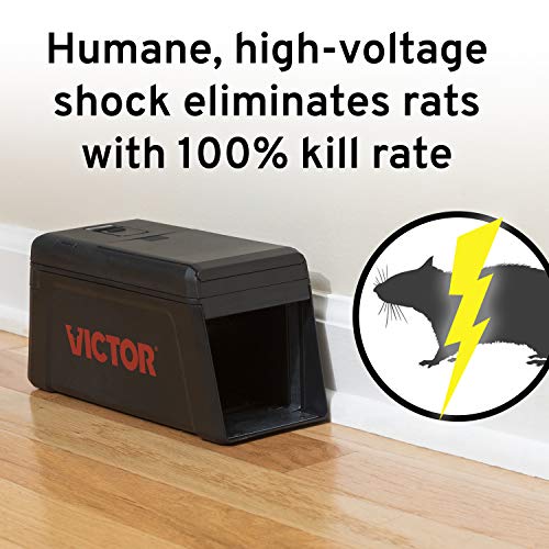 Elektrische Rattenfalle Victor, geschlossen, einfach anzuwenden