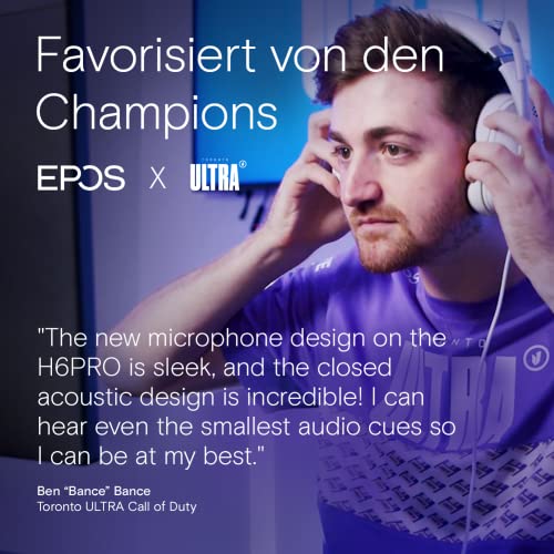 Epos-Headset EPOS H6Pro Gaming Headset Kopfhörer mit Mikro