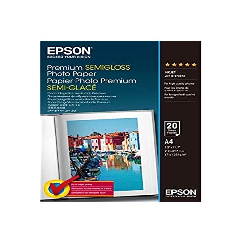 Epson-Fotopapier Epson C13S041332 Premium Semi Gloss