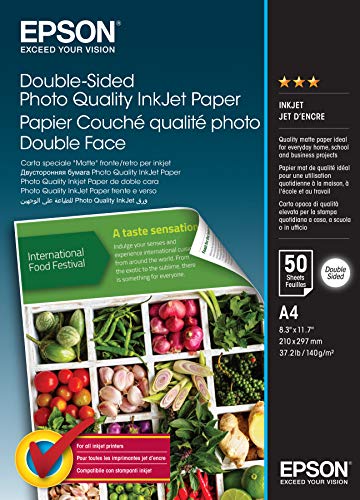 Die beste epson fotopapier epson doppelseitiges ink jet paper a4 50 blatt Bestsleller kaufen