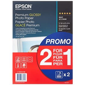 Epson-Fotopapier Epson Premium glossy photo paper 2×15 Blatt