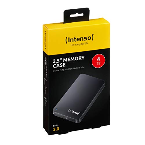 Externe Festplatte 4TB Intenso Memory Case Portable Hard Drive