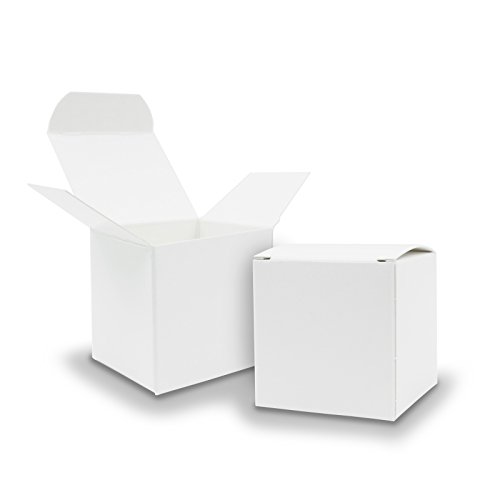 Die beste faltschachtel itenga 50x wuerfelbox aus karton 65x65cm weiss Bestsleller kaufen