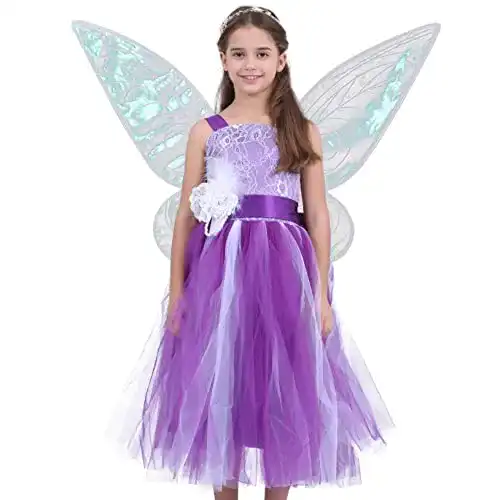 Feenflügel Freebily Kinder Bunt Glitzer Schmetterlingsflügel