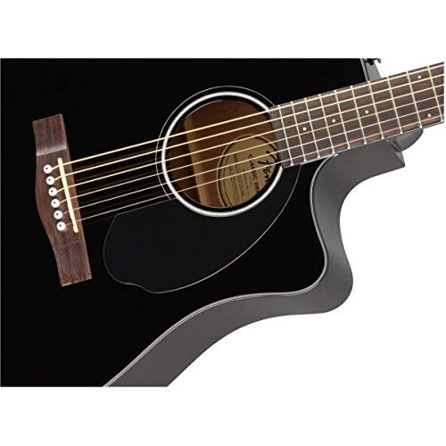 Fender-Gitarren Fender, Gitarre CD-60SCE Schwarz