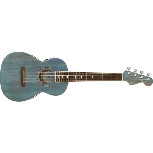 Die beste fender ukulele fender dhani harrison uke turquoise tenor Bestsleller kaufen