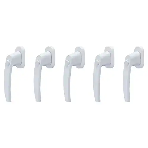 Fenstergriffe mit Druckknopf ABUS Fenstergriff FG50, 5er Set