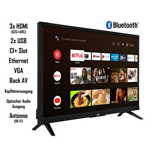 Fernseher bis 200 Euro JVC LT-24VAH3055 24 Zoll Android TV