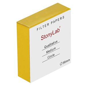 Filterpapier stonylab Qualitatives Rund, Cellulose 56mm, 100 St.