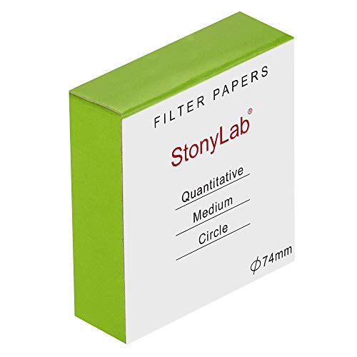 Filterpapier stonylab Quantitative Kreise, Zellulose 75mm