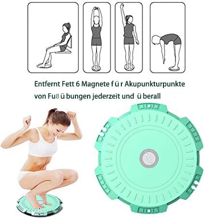Fitness-Drehscheibe RANCER Twist Waist Disc mit Zugseil