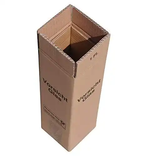 Flaschenkarton A&F 10 Versandkartons für 1 Flasche