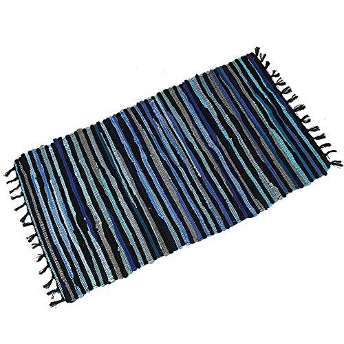 Die beste flickenteppich famibay teppich chindi recycelt baumwolle Bestsleller kaufen