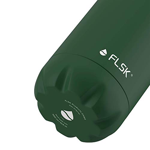 FLSK-Trinkflasche FLSK Isolierflasche MIT Gravur 1000ml Forest