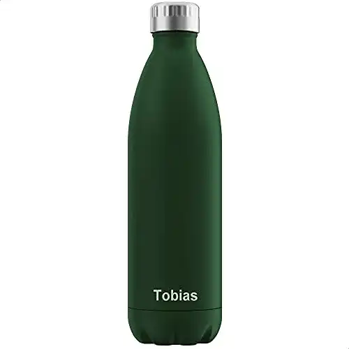 FLSK-Trinkflasche FLSK Isolierflasche MIT Gravur 1000ml Forest
