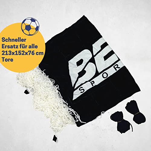 Fußballnetz Best Sporting Tornetz mit Logo  213 x 152 x 76 cm
