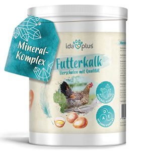 Futterkalk Ida Plus, Zusatzfutter für Hühner, mit Kalzium, 1 kg