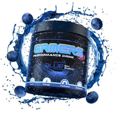 Gamers-Only-Booster GAMERS ONLY Blue Nitro Blaubeere, 400g