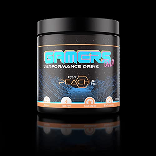 Gamers-Only-Booster GAMERS ONLY Hyper Pfirsich-Eistee, 400g
