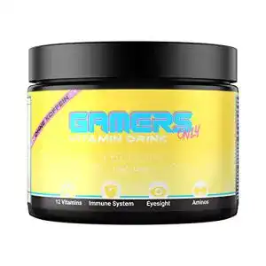 Gamers-Only-Booster GAMERS ONLY Vitamin Drink YELLOW Laser