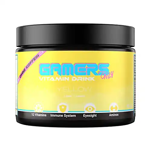 Gamers-Only-Booster GAMERS ONLY Vitamin Drink YELLOW Laser