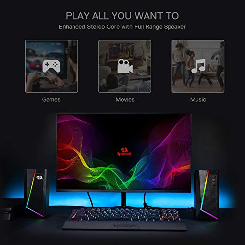 Gaming-Lautsprecher REDRAGON GS520 Anvil RGB Desktop