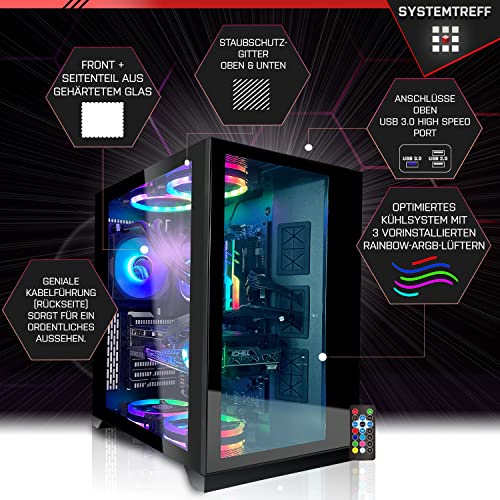 Gaming-PC bis 1000 Euro SYSTEMTREFF ® Gaming, Intel Core i5