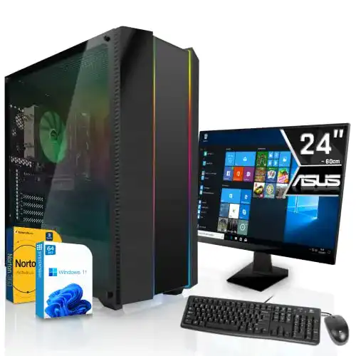 Gaming-PC bis 1000 Euro SYSTEMTREFF ® Komplett PC Set