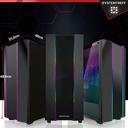Gaming-PC bis 600 Euro SYSTEMTREFF ® AMD Ryzen 5 PRO