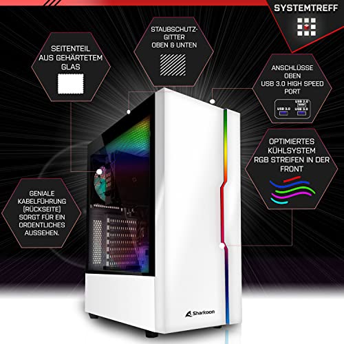 Gaming-PC bis 700 Euro SYSTEMTREFF ® AMD Ryzen 5 5600G