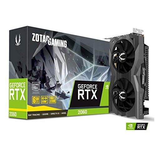 GeForce RTX 2060 Zotac GAMING Grafikkarte, 6GB GDDR6, 192 Bit