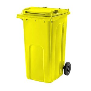 Gelbe Mülltonne GBBSafety Hergestellt in Großbritannien, 240 l