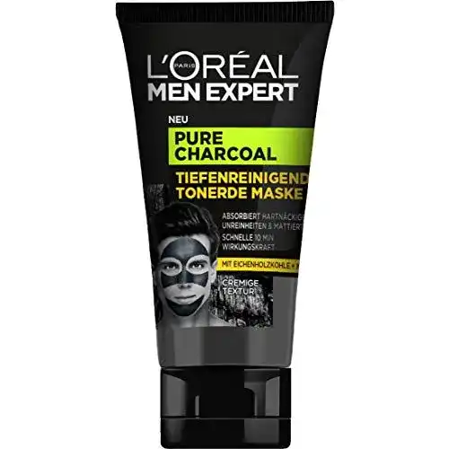 Die beste Gesichtsmaske Männer L'Oréal Men Expert Pure Charcoal, 50 ml 2026 Test Bestseller Gesichtsmaske Männer L’Oréal Men Expert Pure Charcoal, 50 ml