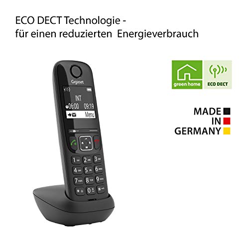 Gigaset-DECT-Telefon Gigaset AS690 Duo, 2 schnurlose Telefone