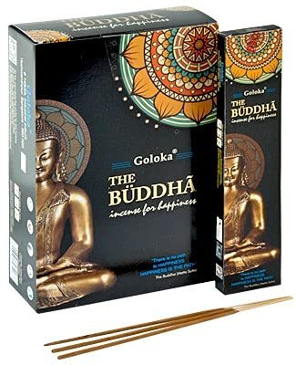 Goloka-Räucherstäbchen Goloka Mystirious Black Buddha 15 g
