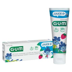 Gum-Zahnpasta GUM Junior Zahngel, 3x 50ml