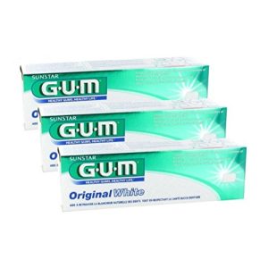Gum-Zahnpasta GUM Original White Toothpaste 3 x 75ml